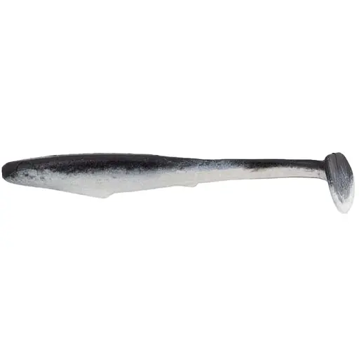 Силікон Reins Rockvibe Shiner 4" B50 Black/Pearl White (8 шт/уп)