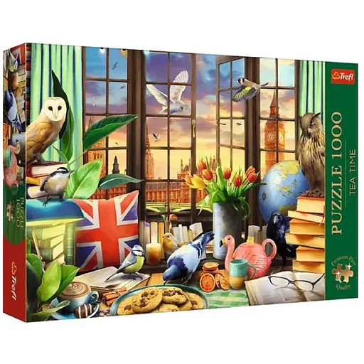 Пазл Trefl Час чаювання: Британський побут 1000 ел. (10847) - фото 1