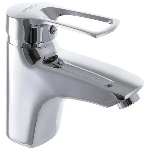 Смеситель для умывальника G-Ferro Hansberg 001 GF0002 Хром - фото 1