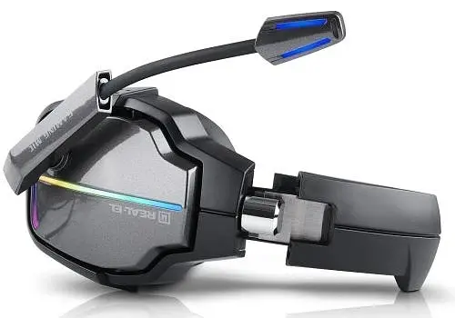 Наушники GDX-7780 Surround 7.1, Black REAL-EL teh0023885 - фото 3