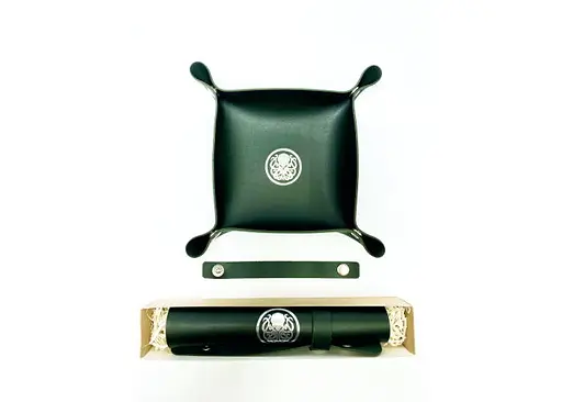 Настільна гра Планета Ігор Лоток для кубиків Ктулху (зелений) (Dice tray Cthulhu green) (pi-dt010) - фото 3