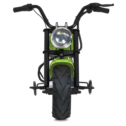 Электромобиль детский Мотоцикл M 6016AL-5 36V USB Bluetooth TF кожа зеленый - фото 6