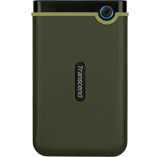 Зовнішній жорсткий диск Transcend HDD 2.5" USB 2TB StoreJet 25M3 Military Green Slim (TS2TSJ25M3G) - фото 1