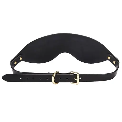 Роскошная маска на глаза Zalo Blindfolds Black - фото 3