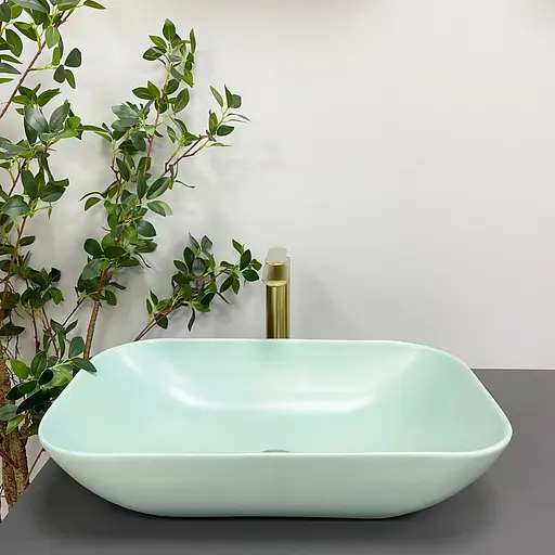 Умивальник VBI Avezzano green matt накладний VBI-014404, Цветной - фото 3