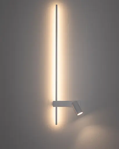 Бра, настенный светильник Nowodvorski 11578 Easy Left LED|GU10 MR11 11W|10W 3000K 450Lm IP20 белый - фото 5