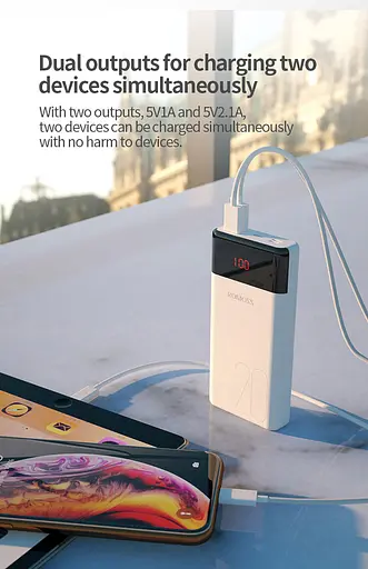 Зовнішній акумулятор Romoss 20000 mAh LT20PS (PLM20-102-1131H) - фото 6