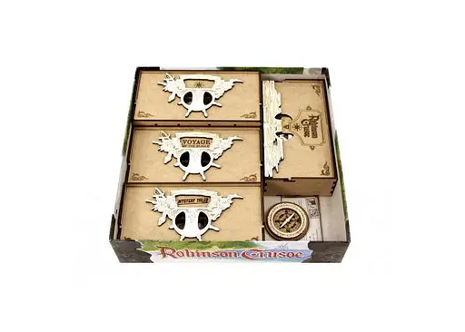 Органайзер Tower Rex Робінзон Крузо + доповнення Robinson Crusoe 2nd edition + Expansions (2069) - фото 2