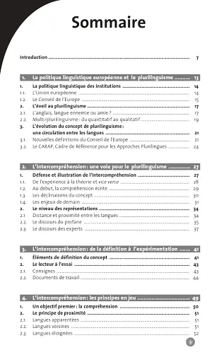 Collection F. L'intercomprehension : une autre approche pour l'enseignant des langues - фото 3