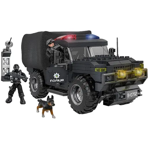 Конструктор Спецподразделение Полиции iBlock PL-921-353 469 деталей - фото 1