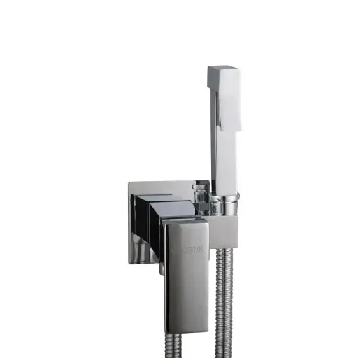 Змішувач вбудований з гігієнічним душем Globus Lux Niagara GLN-0-106 Chrome 30412 - фото 5