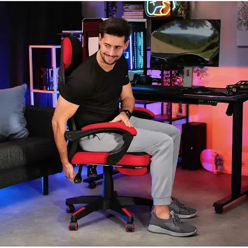 Геймерское кресло Di Volio Sporte красный - фото 4