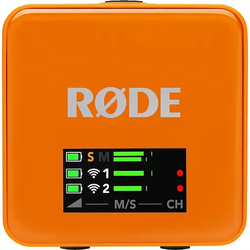 Мікрофонна радіосистема Rode Wireless GO Gen 3 Orange (WIGOGEN3ORA) [154375] - фото 2