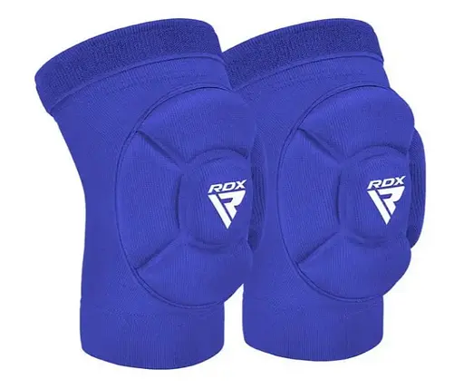 Наколінники спортивні RDX HOSIERY KNEE FOAM K5 BLUE/WHITE-XL (пара) (HYP-K5UW-XL) - фото 1