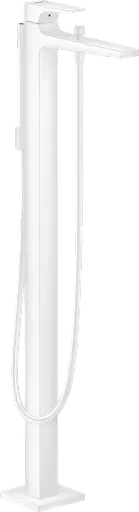 Смеситель для ванны Hansgrohe Metropol напольный Matt White 32532700 Белый матовый - фото 1