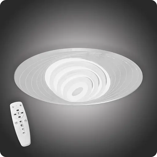 Люстра світлодіодна 517 Dlight 3color з пультом 30Вт Білий (01892) - фото 1