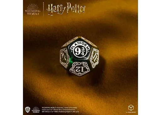 Набір кубиків Harry Potter. Slytherin Modern Dice Set - Green , 7 шт. (190142/2023/2/A) - фото 5