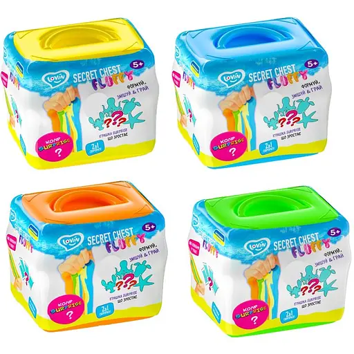 Іграшка-антистрес Lovin Secret Chest fluffy 81007 з іграшкою сюрпризом