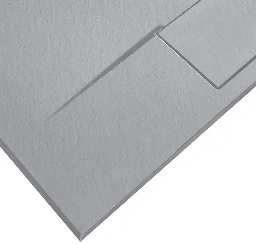 Душевой поддон Rea Bazalt 90x90 grey REA-K4105 Серый - фото 5