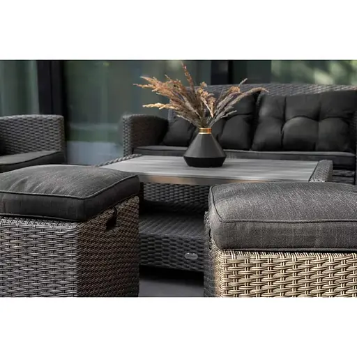 Набір садових меблів Di Volio Firenze сірий/графітовий - фото 4