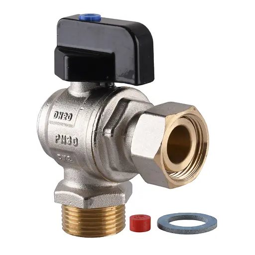 Кран кульовий котловий кутовий з накидною гайкою Arco 3/4″ 150814 000025807 - фото 1