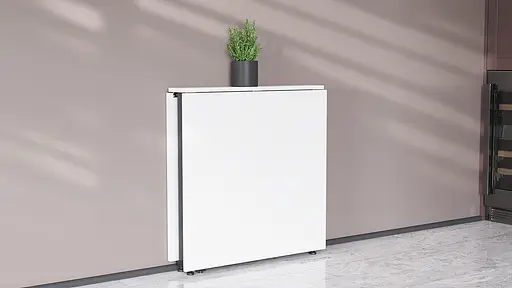 Стіл-книга трансформер Оріон 2 Ferrum-decor 750x1520x730 Чорний метал ДСП Біле 16 мм (FRD-104583) - фото 10