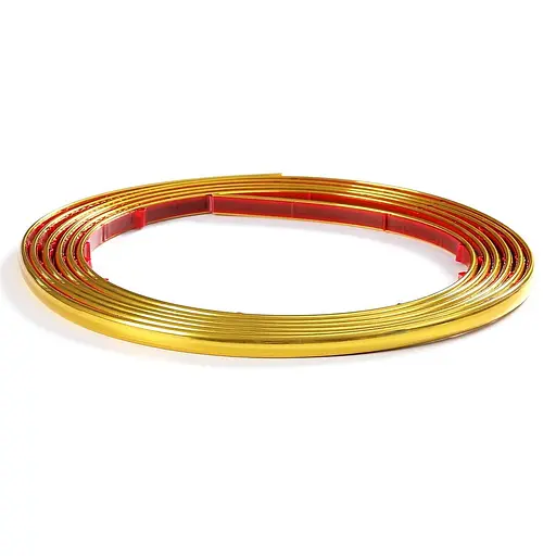 D-подібний молдінг 3м x 8 мм x 4 мм Золото D SW-00001551 - фото 7