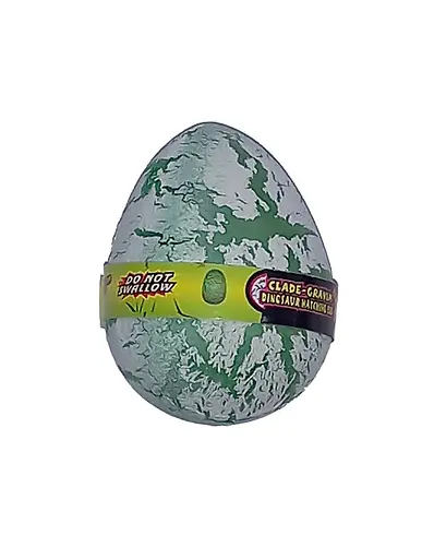 Зростаючі тварини в яйці "Динозаври" З 37607, Ціна за 1шт (6900067376077) Біло-зелений - фото 1