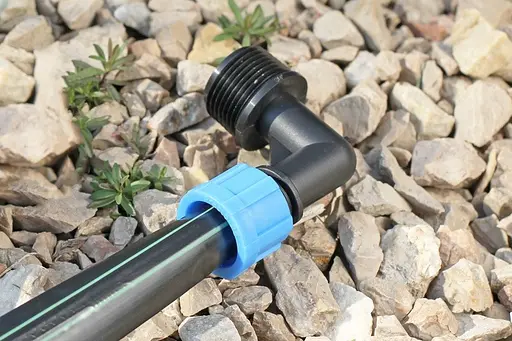 Стартер кутовий Presto-PS для крапельної стрічки з різзю 3/4 дюйма (ME-0117-34) - 50 штук - фото 3