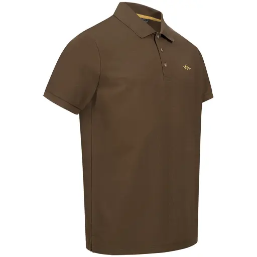 Теніска поло Blaser Active Outfits Solid Polo Shirt 3XL Dark brown - фото 4