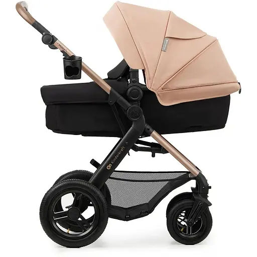 Коляска універсальна 3 в 1 Kinderkraft Moov 2 Air Sand Beige (KSMOOV02BEG0000)