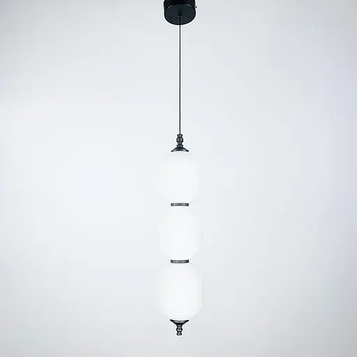 Мінімалістичний підвіс з фактурними кульками | Арт. MJ 23/3 | Line F - фото 3