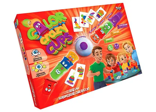 Настольная игра Danko Toys Color Crazy Cups (укр.) (CCC-01-01U)