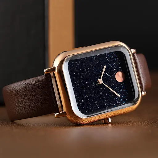 Наручний годинник жіночий Skmei 9187 Rose Gold leather, 9187LRG (18403) - фото 2