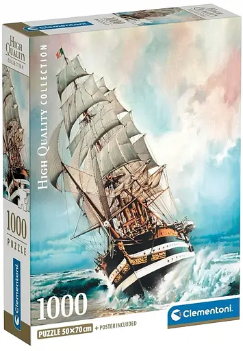 Пазл Корабель Амеріго Веспуччі - 1000 шт. Clementoni 39948
