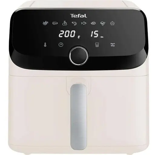 Мультипіч Tefal Easy Fry Mega 1700 Вт бежева (EY855AE0) - фото 1