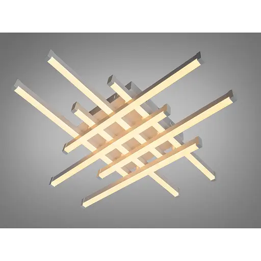 Світлодіодна стельова люстра Romin біла 8 модулів 90 Вт - фото 1