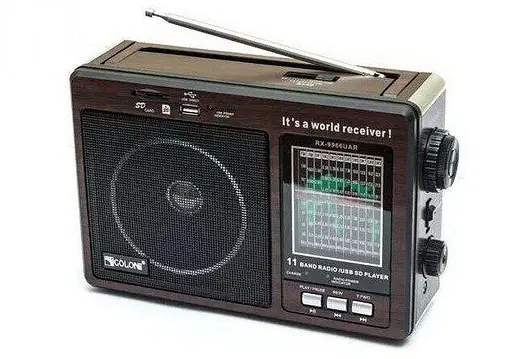 Радиоприемник Golon RX-9966 (FM, AM, SW) разъемы USB или SD - фото 2