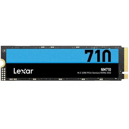 Накопичувач SSD Lexar m.2 NVMe 2TB NM710 PCIe 4.0 (LNM710X002T-RNNNG) - фото 1