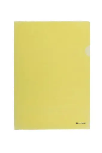 Папка-куточок BM.3853-99 JOBMAX А4 (4823078913371) Жовтий - фото 1