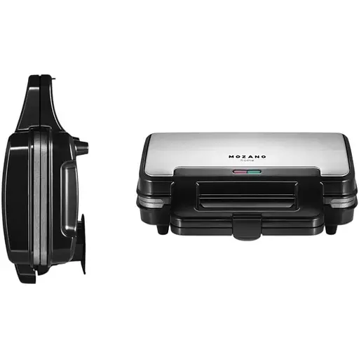 Бутербродница сэндвичниця 2в1 XL Mozano 1300Вт - фото 3