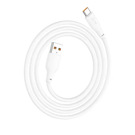 Дата кабель Hoco X93 Force USB to Type-C 27W (1m) White - фото 2