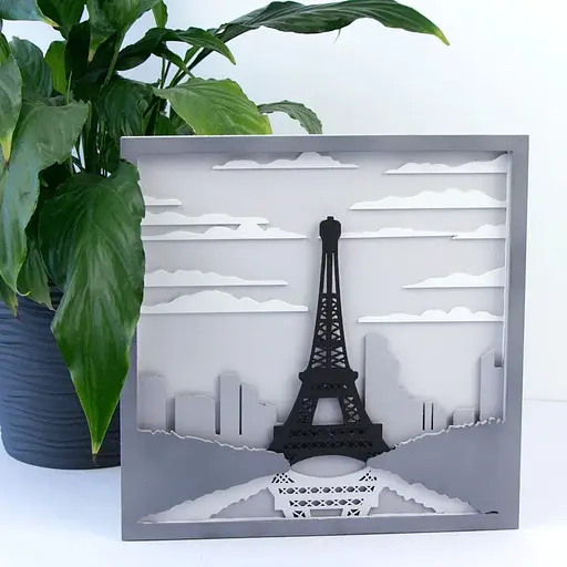 Набір картина 3D Rosa Talent Париж МДФ ґрунтоване 6 шарів 30х30 см - фото 5