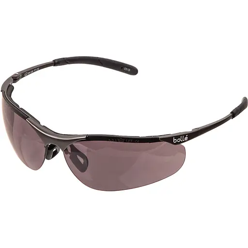 Окуляри захисні Bolle CONTOUR, металева оправа, димчасті лінзи