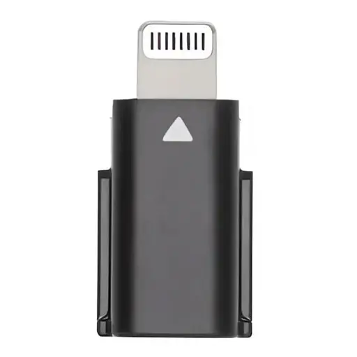 Адаптер-перехідник для мікрофона DJI Mic 1 Lightning, Чорний (CP.RN.00000333.01) - фото 1