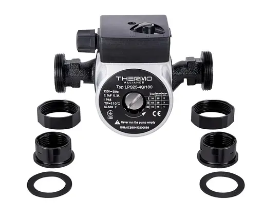 Циркуляционный насос Thermo Alliance LPS 25/40/180 с гайками LPS2540180 - фото 2