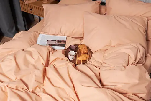 Пододеяльник Moon&Star Бязь Gold Люкс Cream Полуторный 143x210 см - фото 5