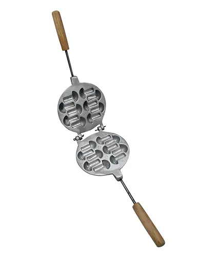 Форма для выпечки грибочков "Гвоздики" - 10 грибочков, ХЕАЗ Бежевый 81910 - фото 3