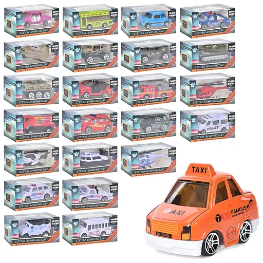 Машина, 7.5 см, метал (В асортименті) - фото 2