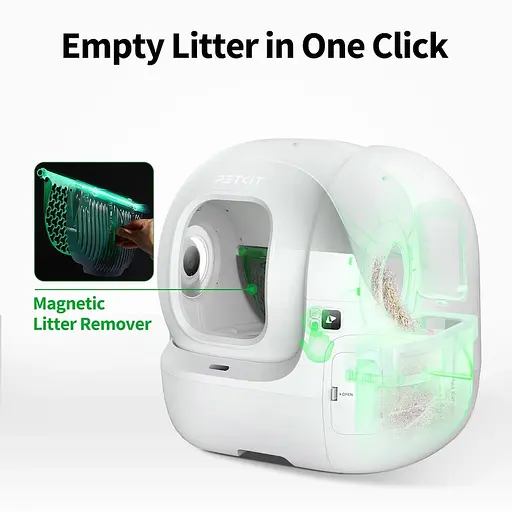 Смарт автоматический лоток PETKIT Purobot Max Pro with Camera - фото 5